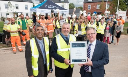 Cavanna Homes Site Managers Celebrate Double Award Win