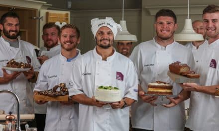 Exeter Chiefs stars launch Cookie Club Cook Book