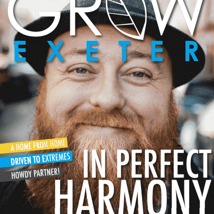 Adam Moran, Adam in the Hat, Exeter, Grow Magazine, News,