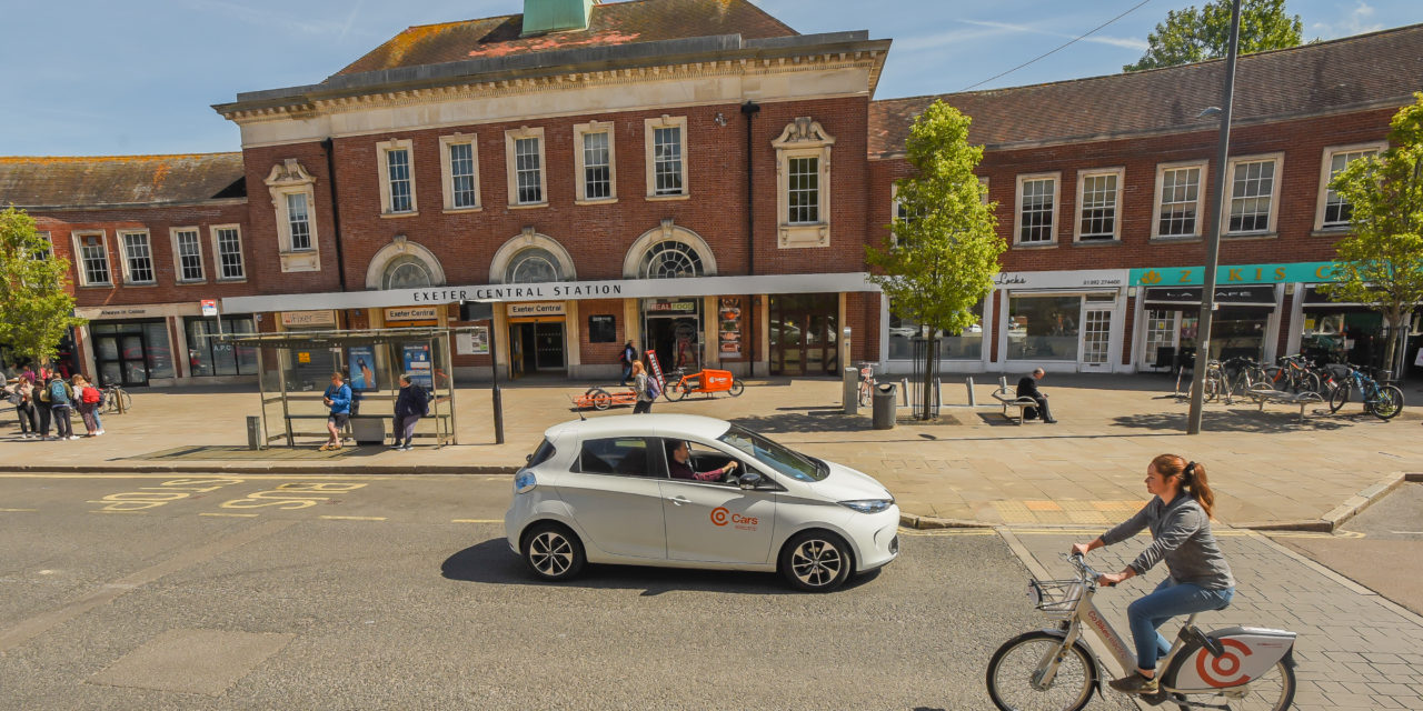 Exeter’s business community recognise the need for an increase in sustainable travel options