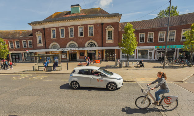 Exeter’s business community recognise the need for an increase in sustainable travel options